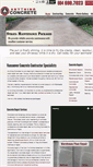 Mobile Screenshot of anythingconcrete.net